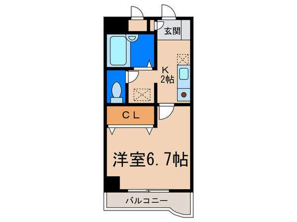 カサーレ三ヶ森の物件間取画像